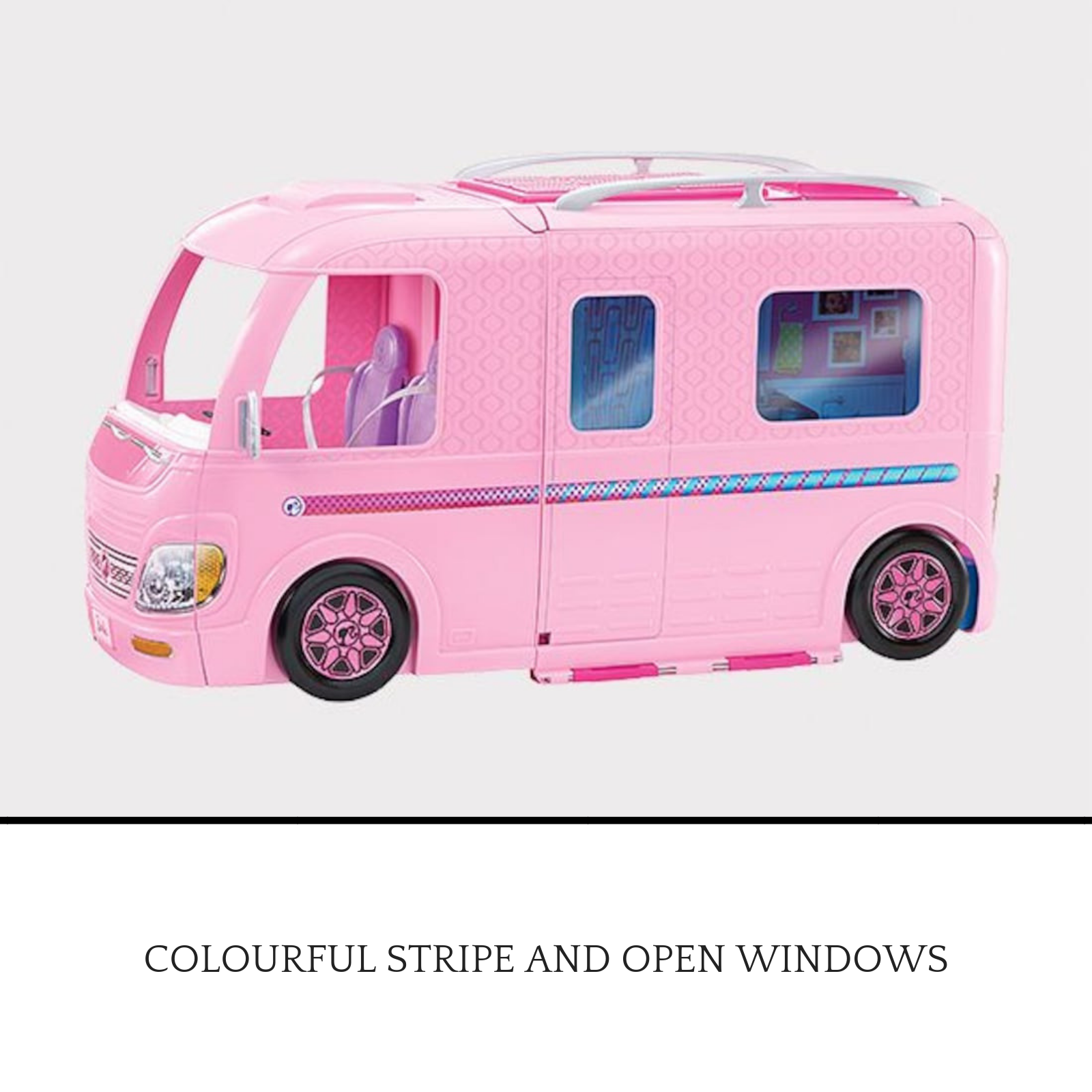 barbie bus with pool
