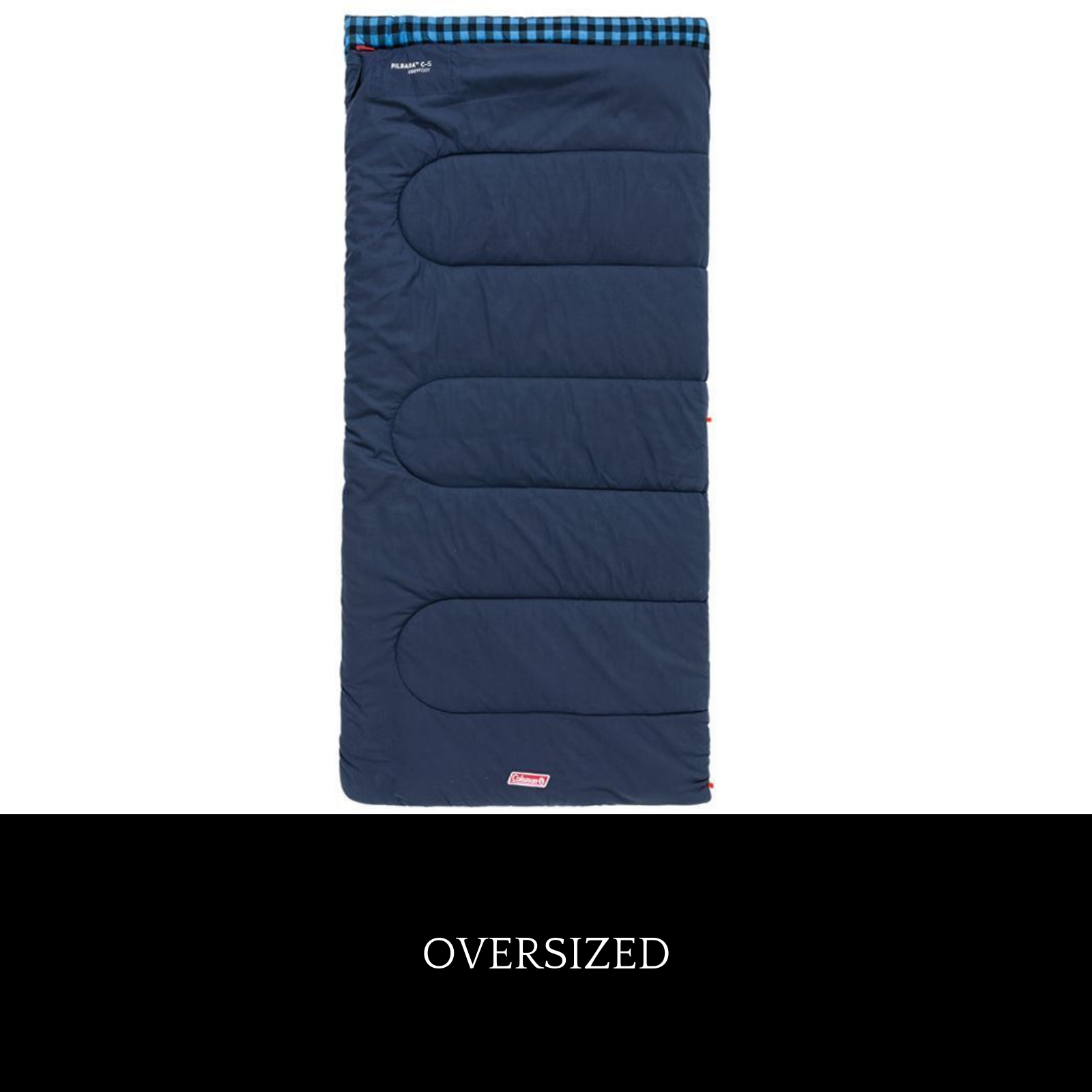 Coleman Sleeping Bag Camping Hiking King Sized Compression Sack Pilbara