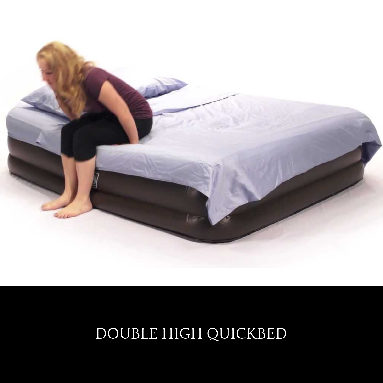 Coleman Air Bed Queen Size Inflatable Mattress Double High Camping