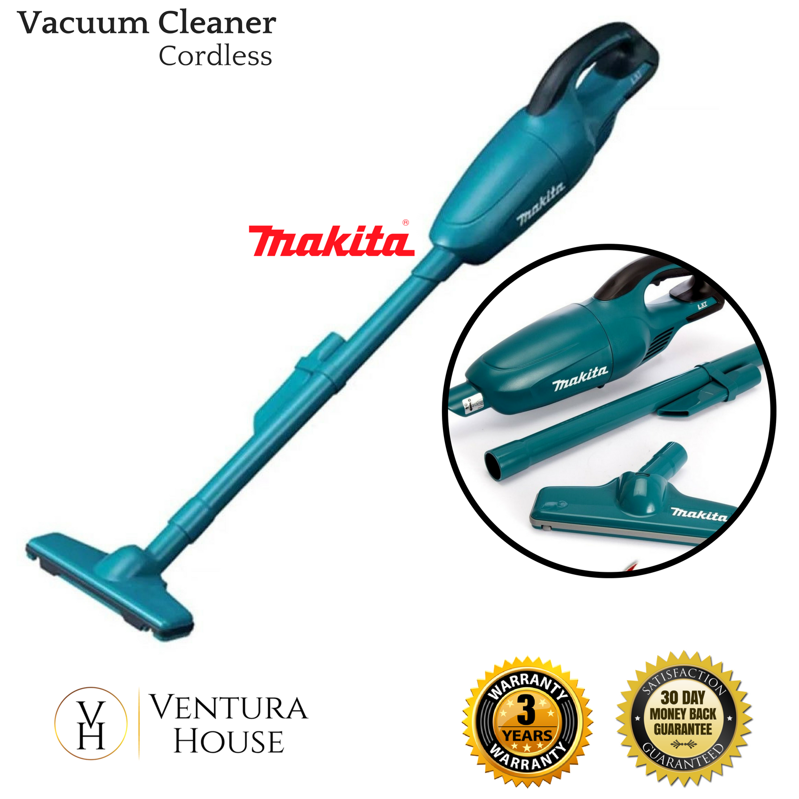 Makita vacuum DCL180Z 18V LXT Cordless Mobile Vac Cleaner New Portable 88381658539 eBay