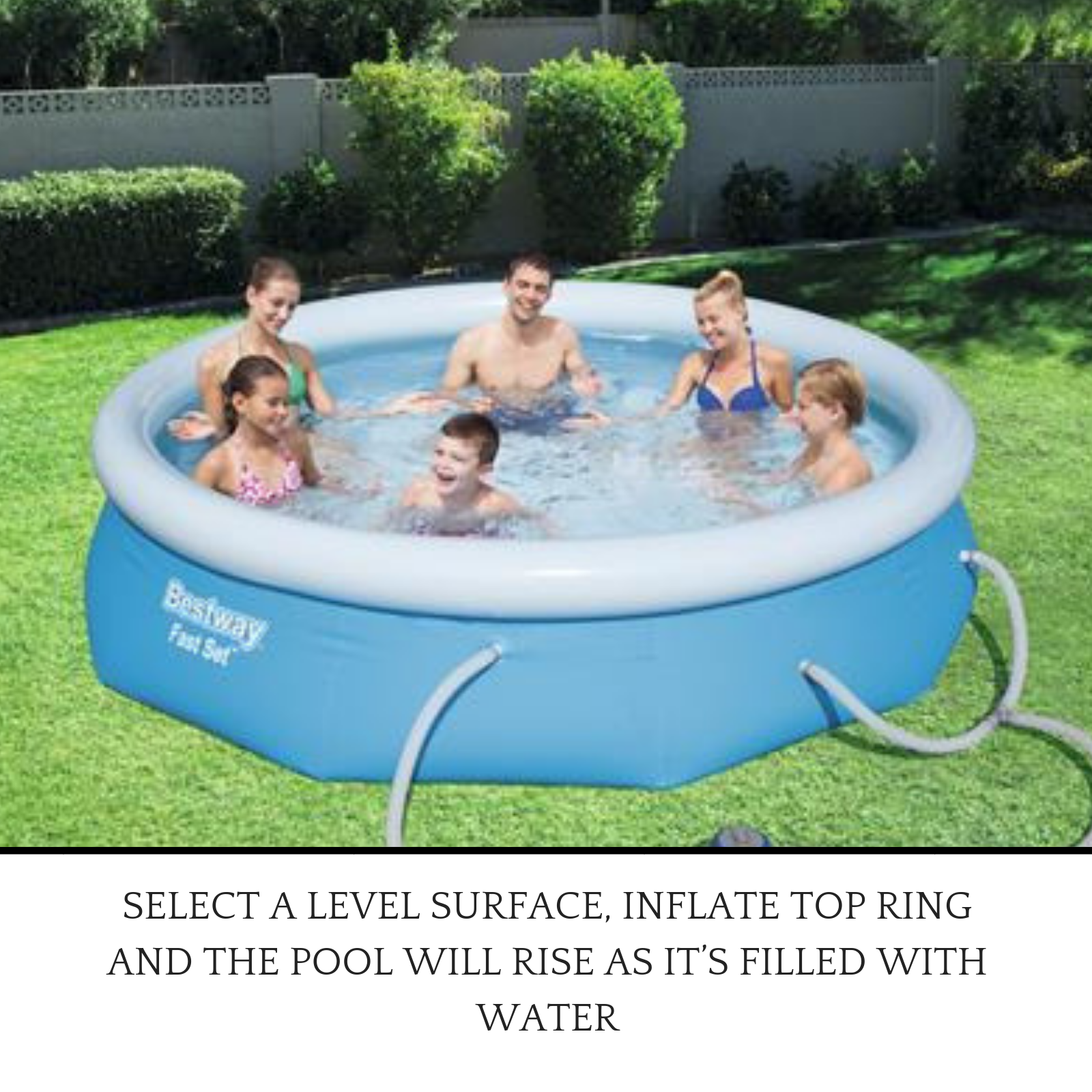 10ft bestway fast set pool