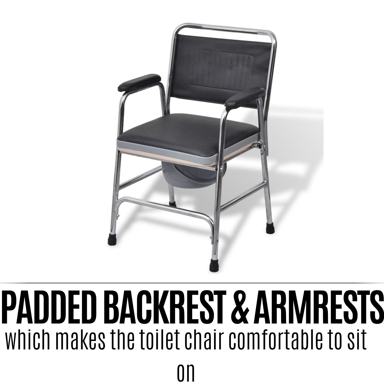 Steel Toilet Chair